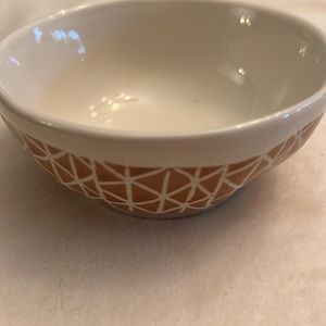 ⭐️Brand New Creative Co-op trinket dish 4” diameter & 2” tall B39